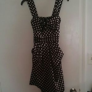 Teeze Me polka dot dress